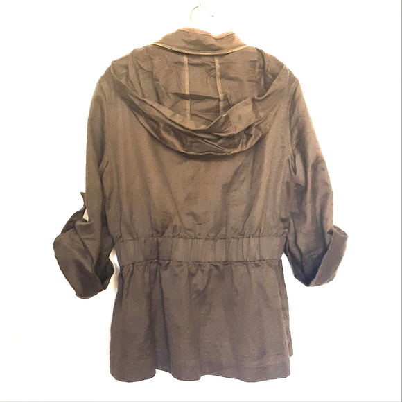 FRENCH CONNECTION Brown Linen Jacket - Picture 2 of 12